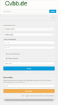Mobile Screenshot of cvbb.de