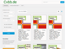 Tablet Screenshot of cvbb.de